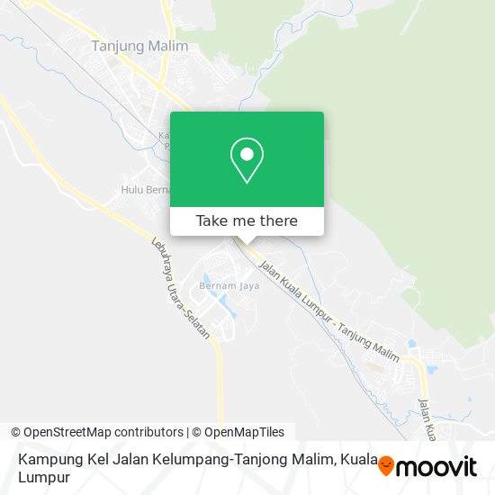 Kampung Kel Jalan Kelumpang-Tanjong Malim map