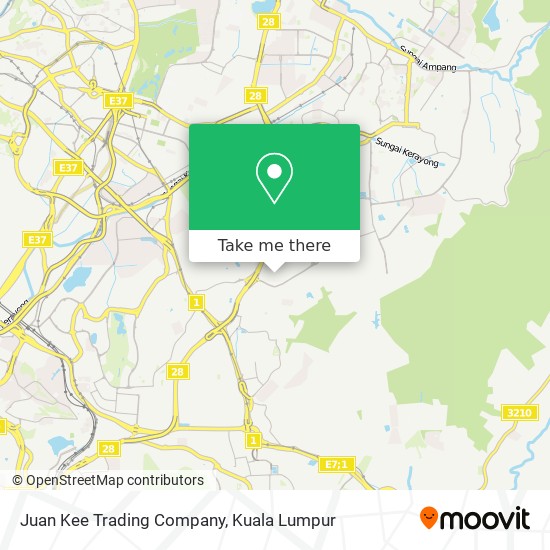 Juan Kee Trading Company map