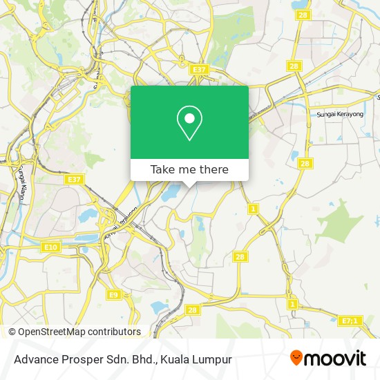 Advance Prosper Sdn. Bhd. map