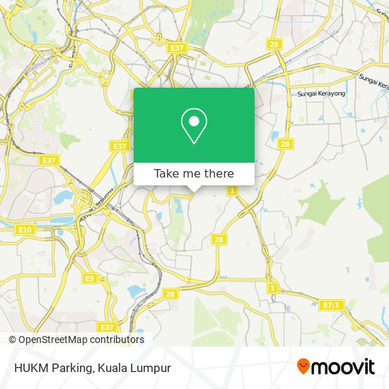 HUKM Parking map