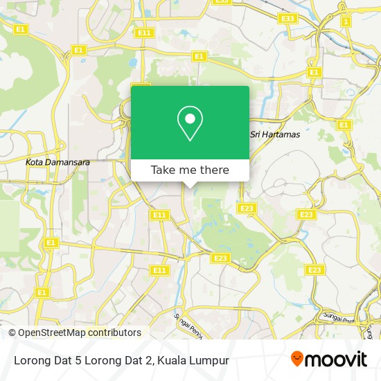 Lorong Dat 5 Lorong Dat 2 map