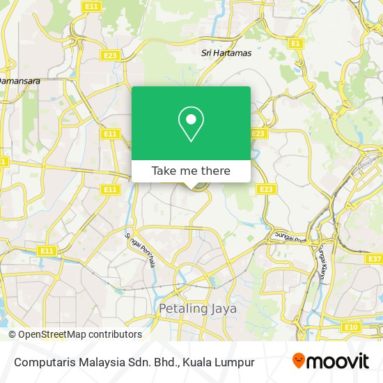Computaris Malaysia Sdn. Bhd. map