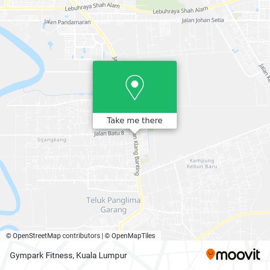 Gympark Fitness map