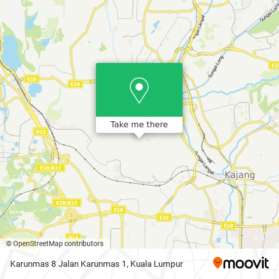 Peta Karunmas 8 Jalan Karunmas 1