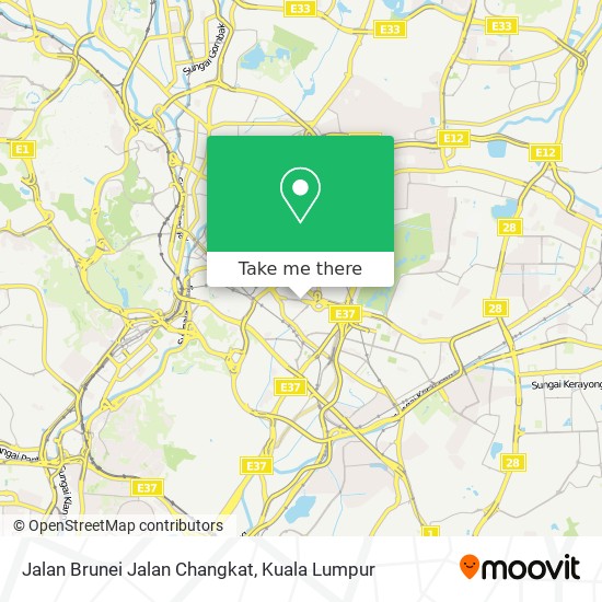 Peta Jalan Brunei Jalan Changkat
