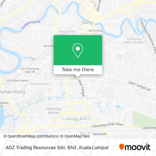 ADZ Trading Resources Sdn. Bhd. map