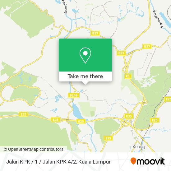 Peta Jalan KPK / 1 / Jalan KPK 4/2