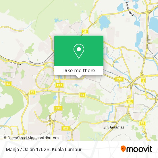 Manja / Jalan 1/62B map