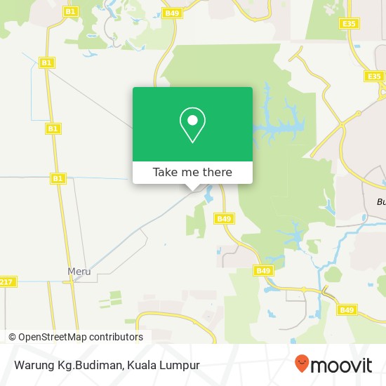 Peta Warung Kg.Budiman, (Sebelah Masjid Kg.Budiman)