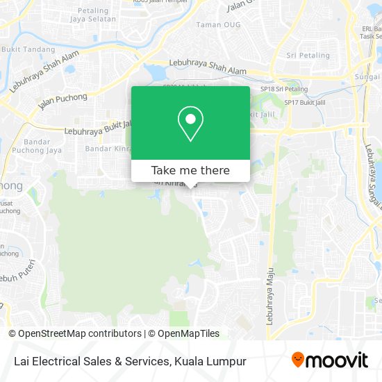 Lai Electrical Sales & Services map