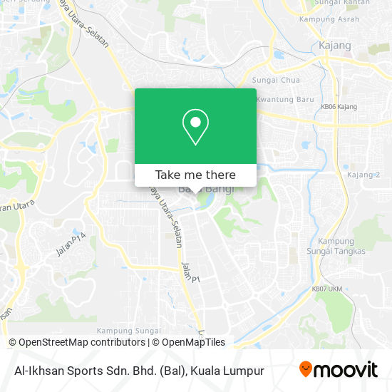 Peta Al-Ikhsan Sports Sdn. Bhd. (Bal)