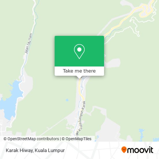 Karak Hiway map