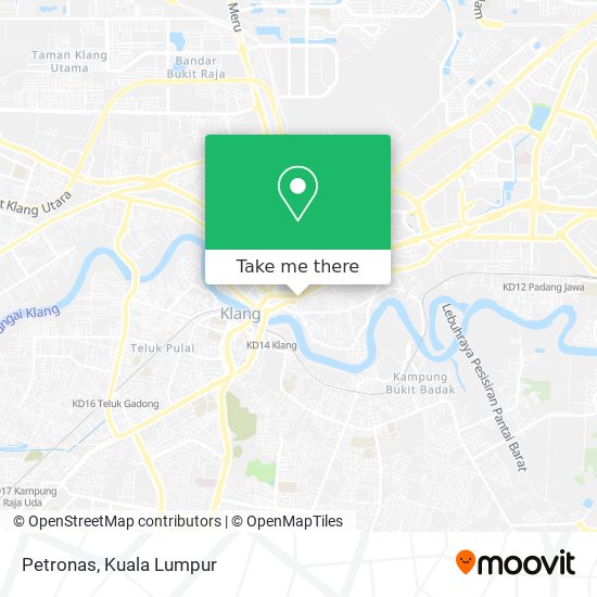 Peta Petronas