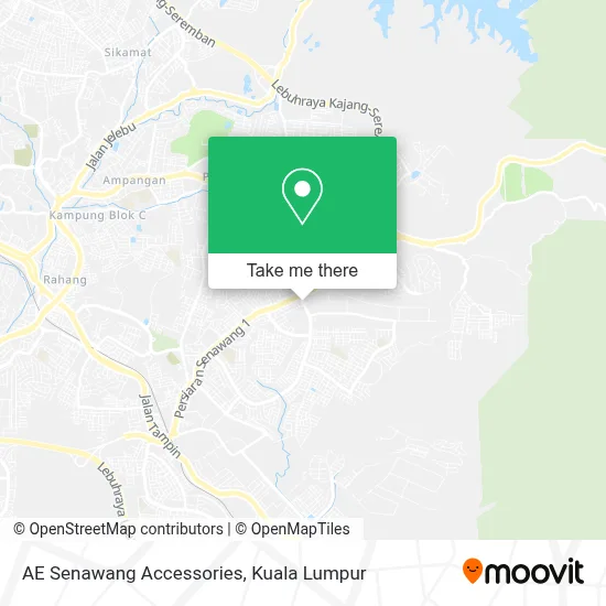 AE Senawang Accessories map