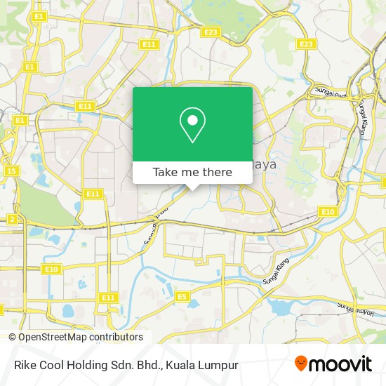 Rike Cool Holding Sdn. Bhd. map