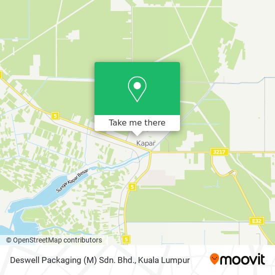 Deswell Packaging (M) Sdn. Bhd. map