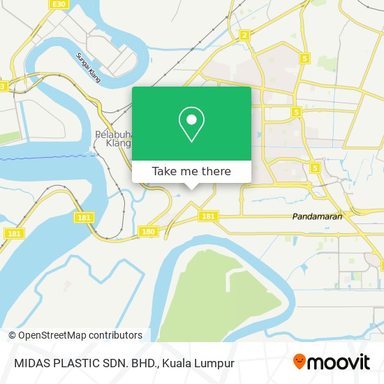 MIDAS PLASTIC SDN. BHD. map