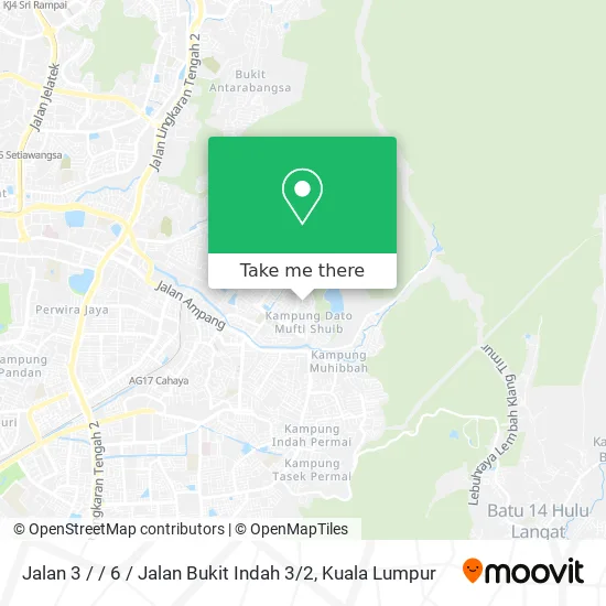 Peta Jalan 3 / / 6 / Jalan Bukit Indah 3 / 2