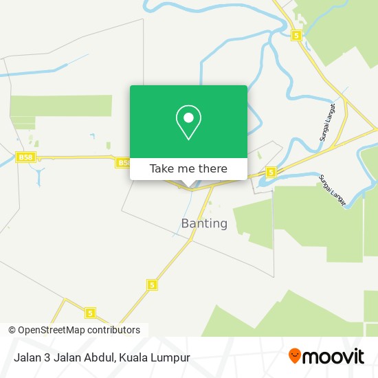 Jalan 3 Jalan Abdul map