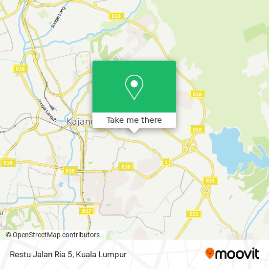 Restu Jalan Ria 5 map