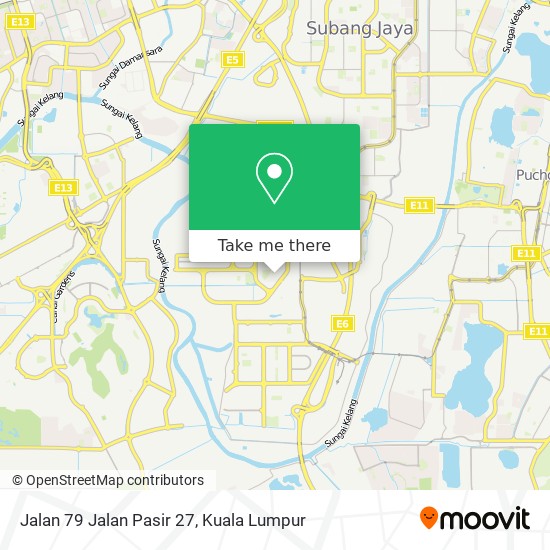 Jalan 79 Jalan Pasir 27 map