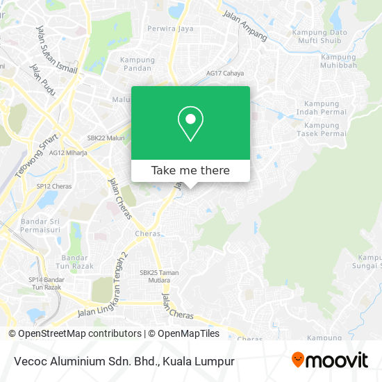 Vecoc Aluminium Sdn. Bhd. map