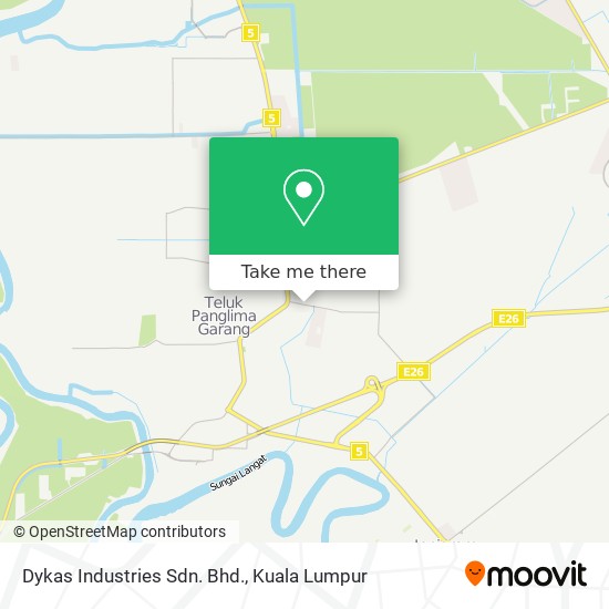 Dykas Industries Sdn. Bhd. map