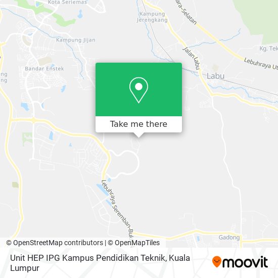 Unit HEP IPG Kampus Pendidikan Teknik map