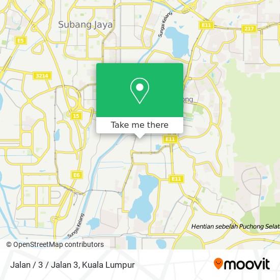 Jalan / 3 / Jalan 3 map