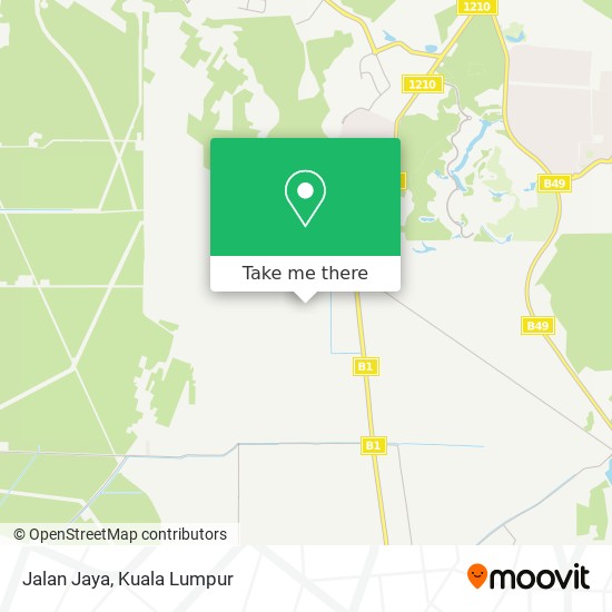 Jalan Jaya map