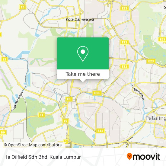 Ia Oilfield Sdn Bhd map