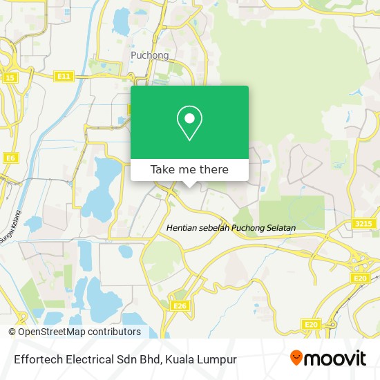 Effortech Electrical Sdn Bhd map