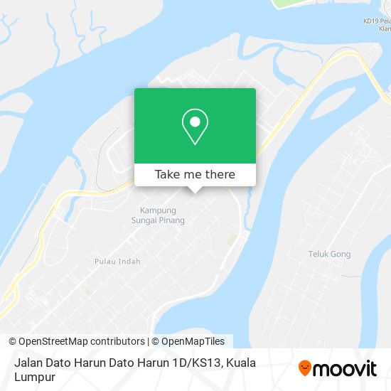 Peta Jalan Dato Harun Dato Harun 1D / KS13