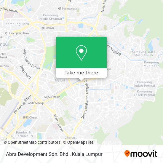 Abra Development Sdn. Bhd. map
