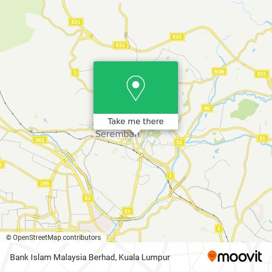 Bank Islam Malaysia Berhad map