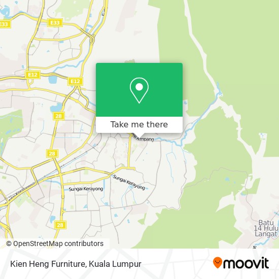 Kien Heng Furniture map