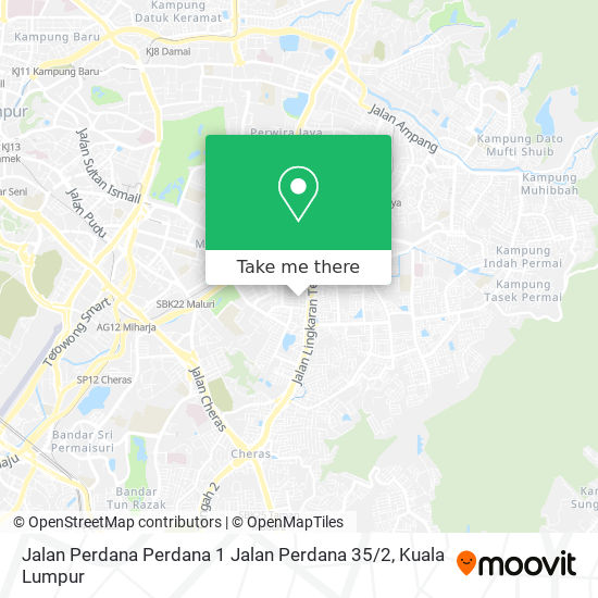 Peta Jalan Perdana Perdana 1 Jalan Perdana 35 / 2