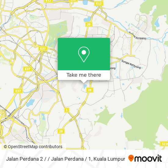 Jalan Perdana 2 / / Jalan Perdana / 1 map