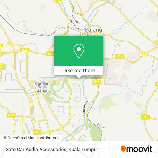 Sato Car Audio Accessories map