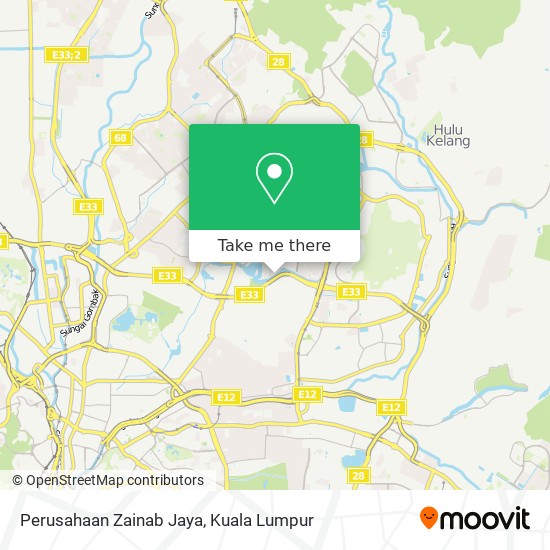 Perusahaan Zainab Jaya map