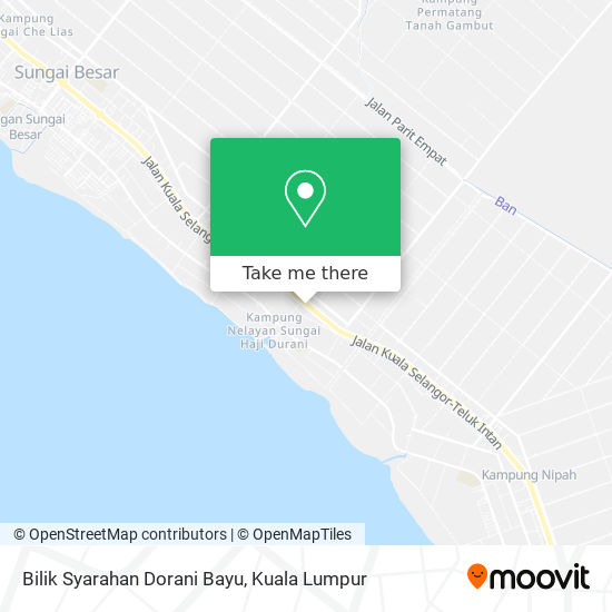 Bilik Syarahan Dorani Bayu map