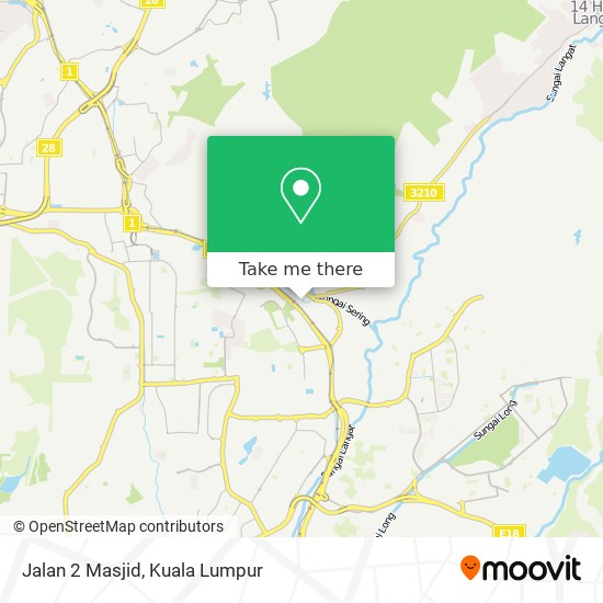 Jalan 2 Masjid map