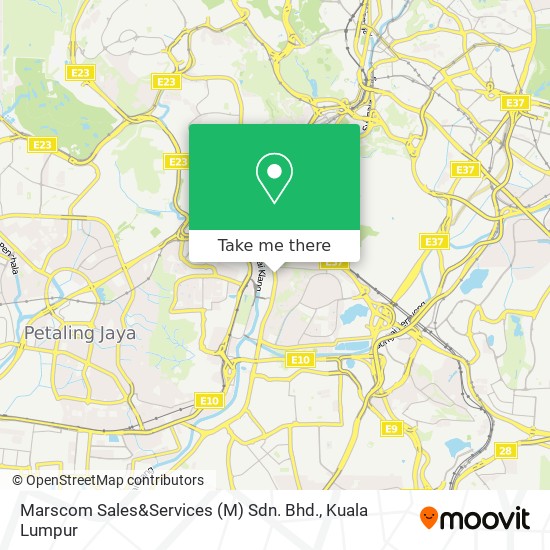 Marscom Sales&Services (M) Sdn. Bhd. map