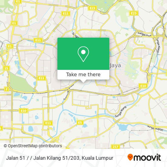 Jalan 51 / / Jalan Kilang 51 / 203 map