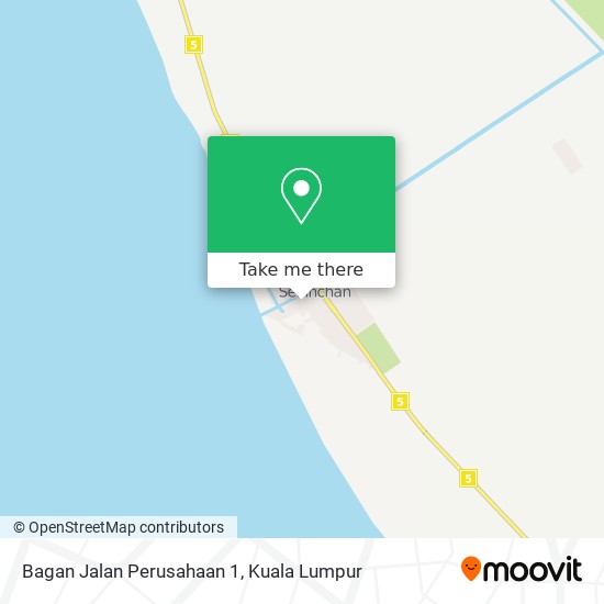 Bagan Jalan Perusahaan 1 map