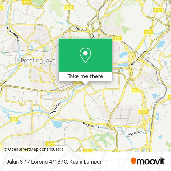 Jalan 3 / / Lorong 4/137C map