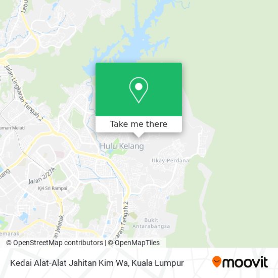 Peta Kedai Alat-Alat Jahitan Kim Wa