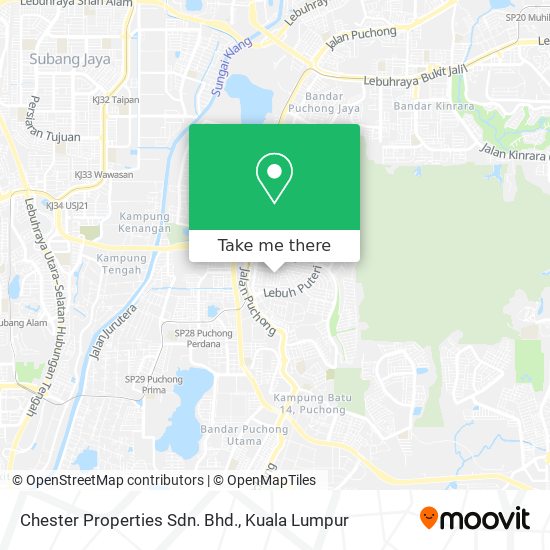 Chester Properties Sdn. Bhd. map