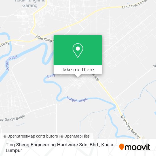 Ting Sheng Engineering Hardware Sdn. Bhd. map