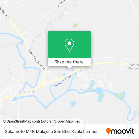 Peta Sakamoto MFG Malaysia Sdn Bhd